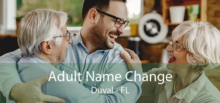 Adult Name Change Duval - FL