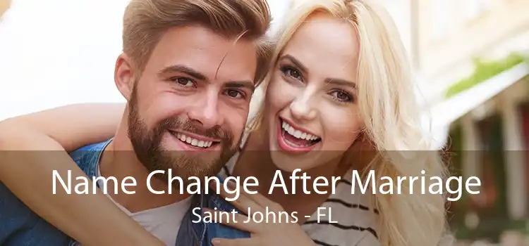 Name Change After Marriage Saint Johns - FL