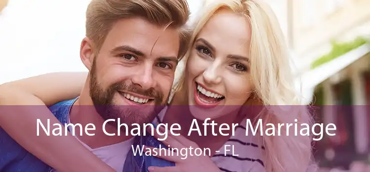 Name Change After Marriage Washington - FL